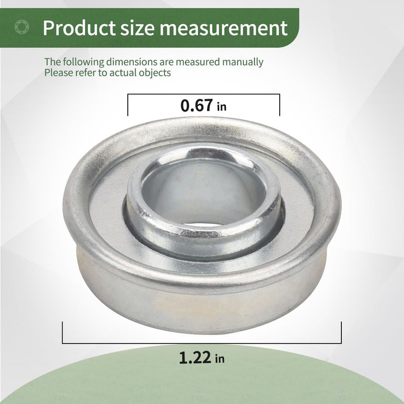 KitchenKipper 104-8699 Ball Bearing Compatible with Toro 22in Recycler All Wheel Drive Mower, Fits Commercial ECS180CKA30000, ECS180GKA21000, ECX160CHN21000 ECXHN21 (2 Pack) - Image 2